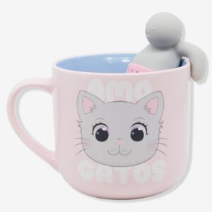 CANECA 350ML C/INFUSOR P/ CHA GATOLINO