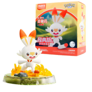 BONECO POKEMON - SCORBUNNY