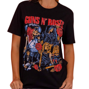 CAMISETA GUNS N ROSES - PRETO