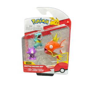 BONECO ARTICULADO POKEMON - MAGIKARP, TOTODILE E TOXEL