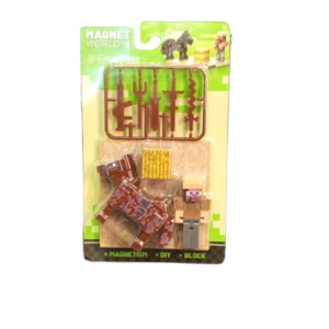 KIT FIGURE MAGNÉTICO MINECRAFT - FEEDER