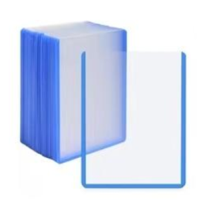 KIT TOPLOADER RIGIDO 25UN - AZUL