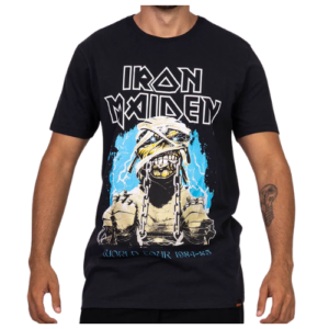 CAMISETA IRON MAIDEN - PRETO