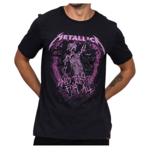 CAMISETA METALLICA - PRETO