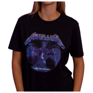 CAMISETA  METALLICA - PRETO