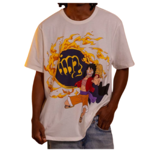 CAMISETA ONE PIECE - OFF WHITE