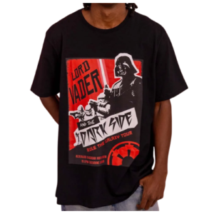 CAMISETA STAR WARS DARK SIDE - PRETO