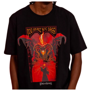 CAMISETA O SENHOR DOS ANEIS - PRETO