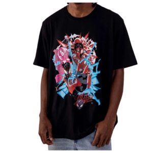 CAMISETA SPIDER MILES - PRETO