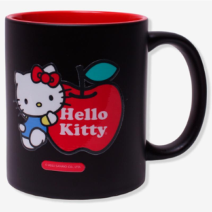 CANECA MAGIC 350ML HELLO KITTY PRETA