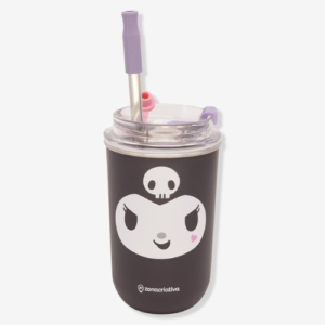 COPO NEO C/CANUDO 300ML KUROMI
