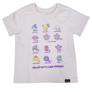 CAMISETA INFANTIL HELLO KITTY - ROSA