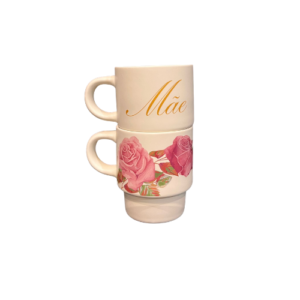 KIT CANECAS EMPILHAVEIS MAE ENCANTO