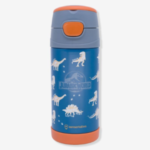 GARRAFA TOP HANDLE INF.350ML JURASSIC PARK