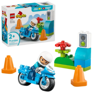 MOTOCICLETA DA POLICIA AZUL
