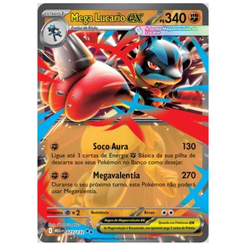 MEGA LUCARIO EX (077/132)