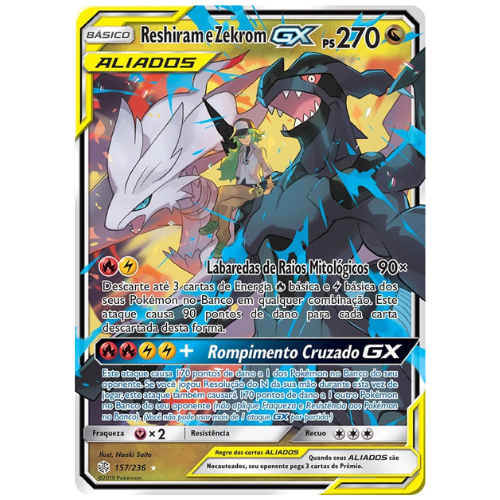 RESHIRAM E ZEKROM GX (157/236)