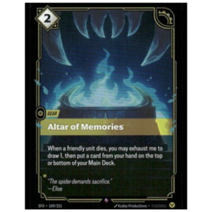 ALTAR OF MEMORIES SFD - 169/221
