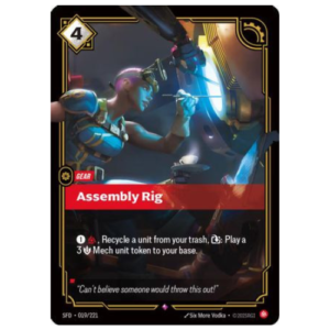 ASSEMBLY RIG SFD - 019/221