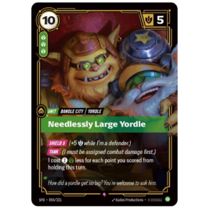 NEEDLESSLY LARGE YORDLE SFD - 055/221
