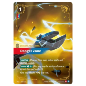 DANGER ZONE SFD - 182/221