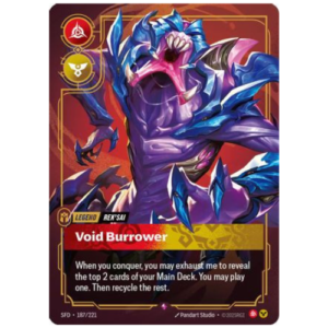 VOID BURROWER SFD - 187/221