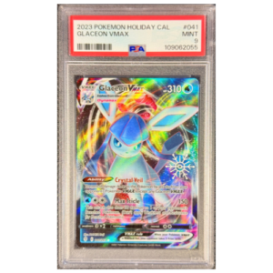 GLACEON VMAX (041/203) HOLIDAY 2023 - PSA 9