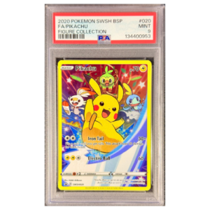 PIKACHU (SWSH020) BLACK STAR PROMO - PSA 9