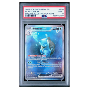 BLASTOISE EX (200/165) - PSA 9