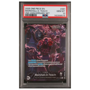 MARSHALL D. TEACH 2ND ANV SET (OP09-081) - PSA 10