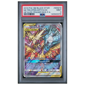 MOLTRES & ZAPDOS & ARTICUNO GX (SM240) - PSA 9