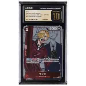 SANJI MANGA ALT ART (OP01-013) - CGC 10 PRISTINE