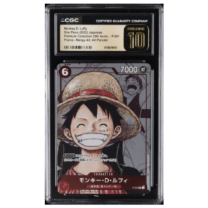 MONKEY D. LUFFY MANGA ALTERNATE (P-001) - CGC 10 PRISTINE