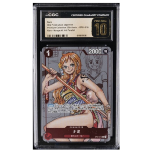 NAMI MANGA ALTERNATE ART (OP01-016) - CGC 10 PRISTINE