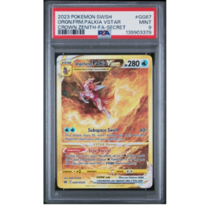 ORIGIN FORME PALKIA VSTAR (GG67/GG70) - PSA 9
