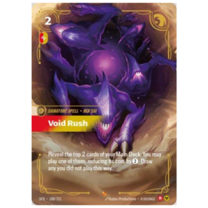 VOID RUSH SFD - 188/221