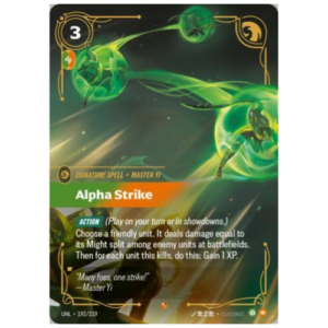 ALPHA STRIKE UNL - 192/219