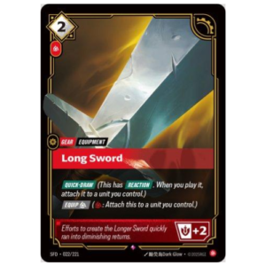 LONG SWORD SFD - 022/221