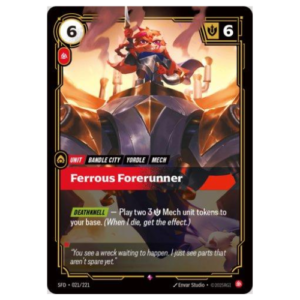 FERROUS FORERUNNER SFD - 021/221