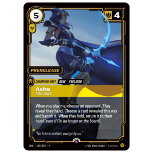 ASHE UNL - 169/219 - PRERELASE