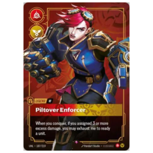 PILTOVER ENFORCER UNL - 187/219