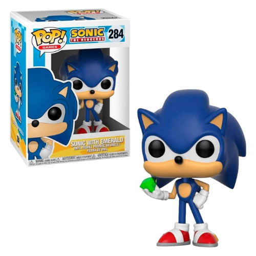 FUNKO POP SONIC COM ESMERALDA 284