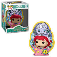 FUNKO POP DELUXE ARIEL COM VITRAL 1702