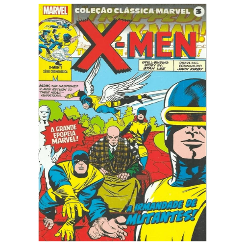 COLECAO CLASSICA MARVEL VOL.03 - X-MEN VOL.01