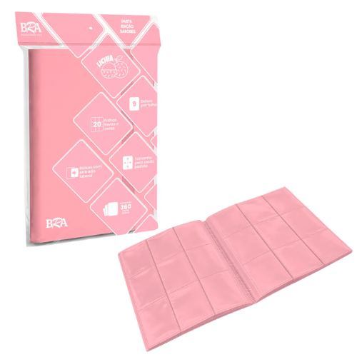 PASTA SABORES 3X3 ROSA