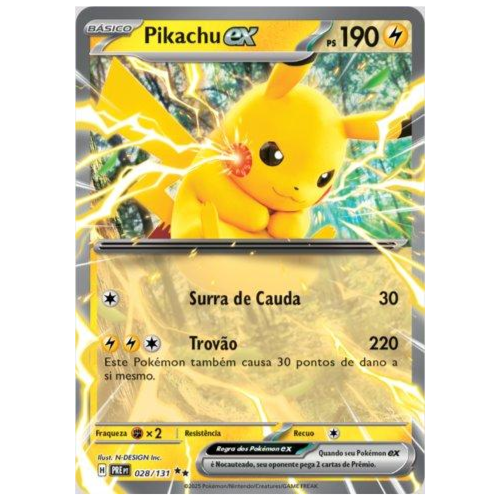 PIKACHU EX (028/131)