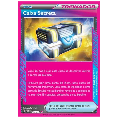 CAIXA SECRETA (163/167)