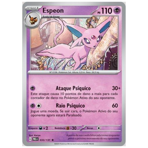 ESPEON (033/131) POKEBALL FOIL