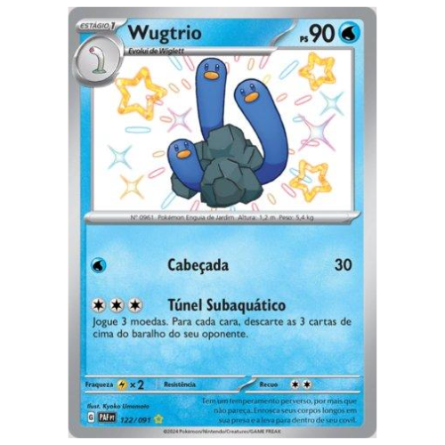 WUGTRIO (122/091) SHINY