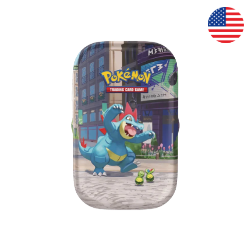 MINI TIN LUMIOSE CITY - FERALIGATR